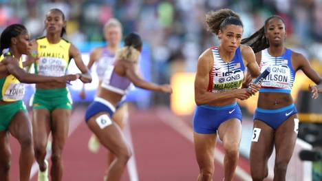 4x400m: US-Girls holen WM-Titel in der Staffel