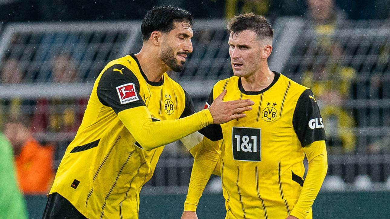 Emre Can und Pascal Gross harmonierten zuletzt nicht perfekt im BVB-Mittelfeld