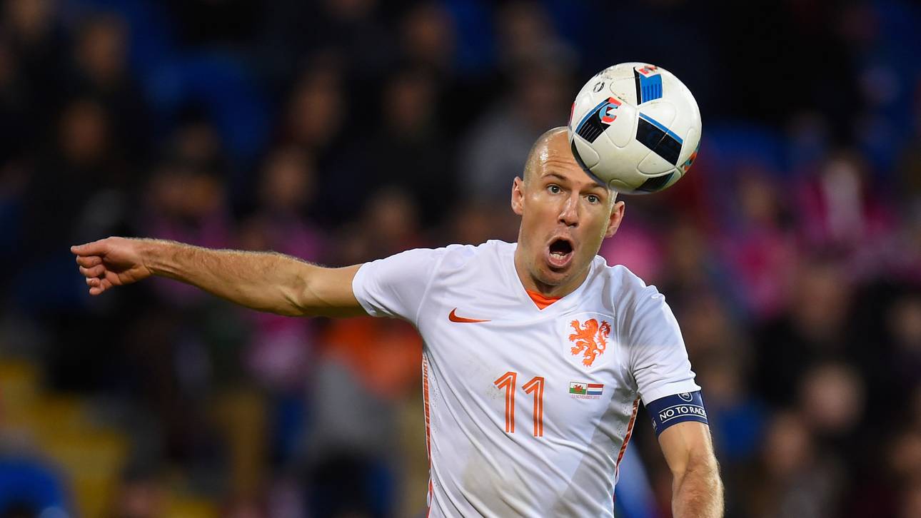 Verletzt: Robben nicht zur Elftal