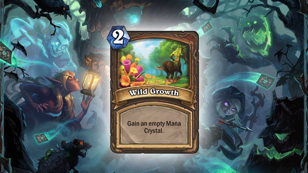 Wildwuchs (Wild Growth) - Erhaltet einen leeren Manakristall. Diese Karte wird zweimal im Deck gespielt