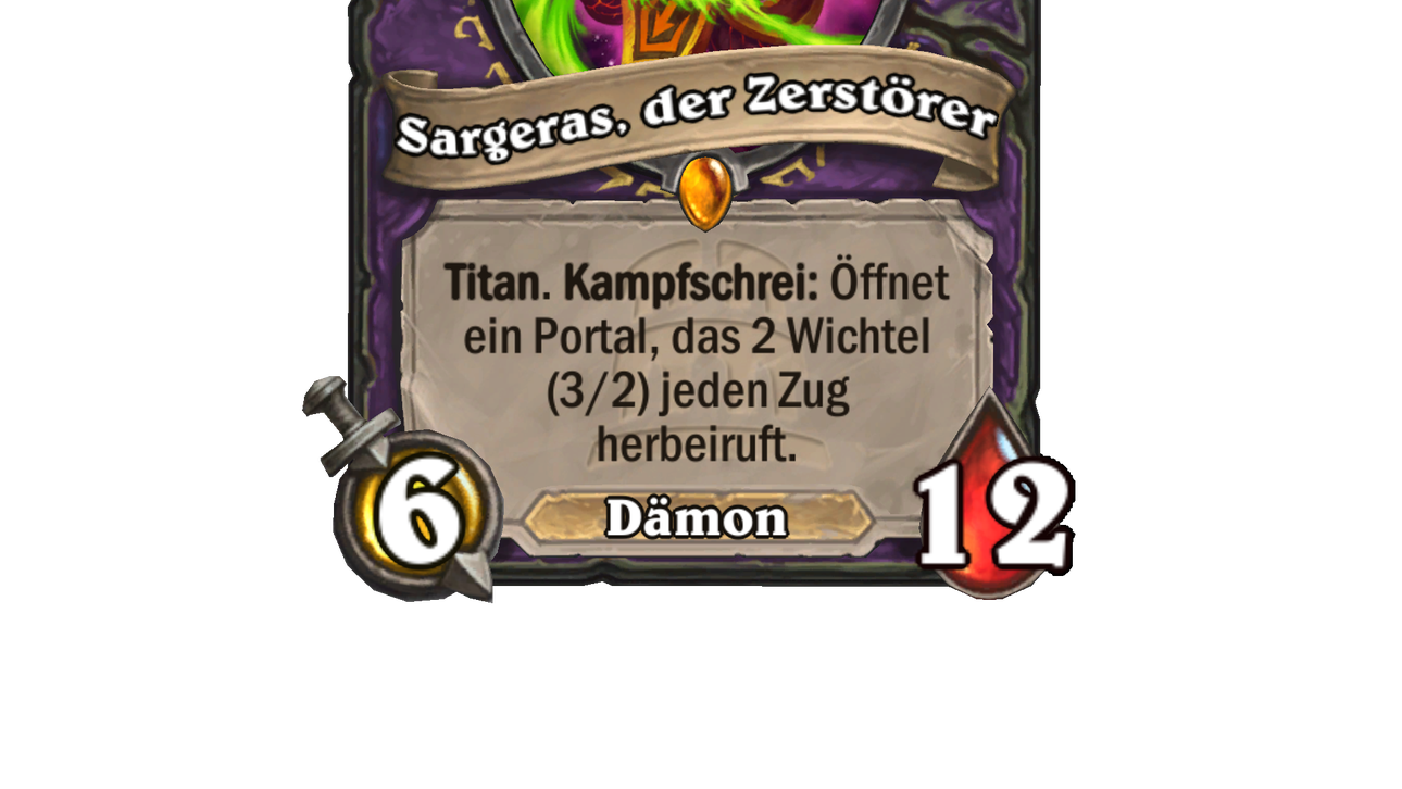 Der Titan des Hexenmeisters: Sargeras, der Zerstörer