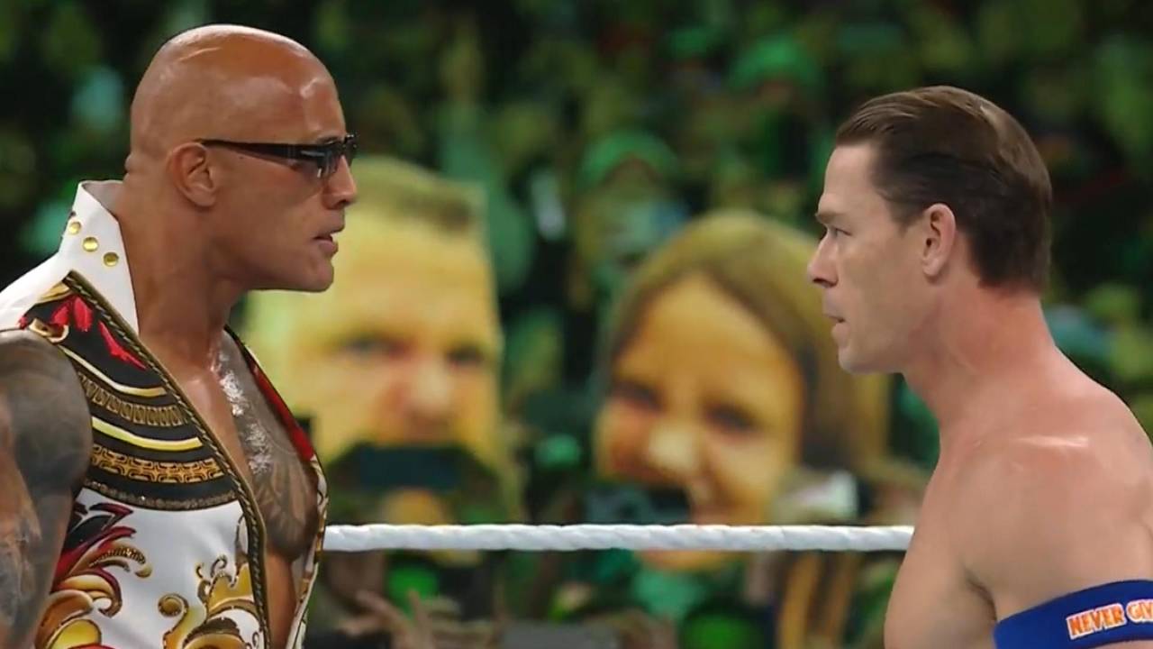 The Rock und John Cena drehen in der WWE die Zeit zurück bei WrestleMania XL