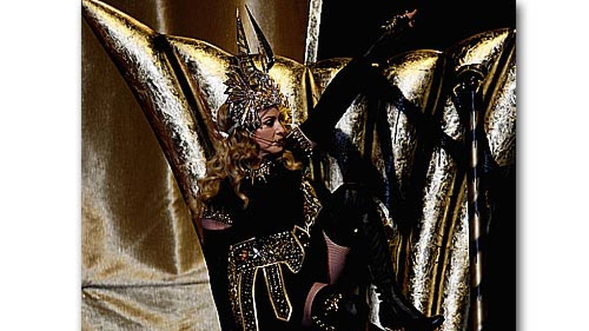 2012 sorgt "Queen of Pop" Madonna für eine monumentale Show in Indianapolis