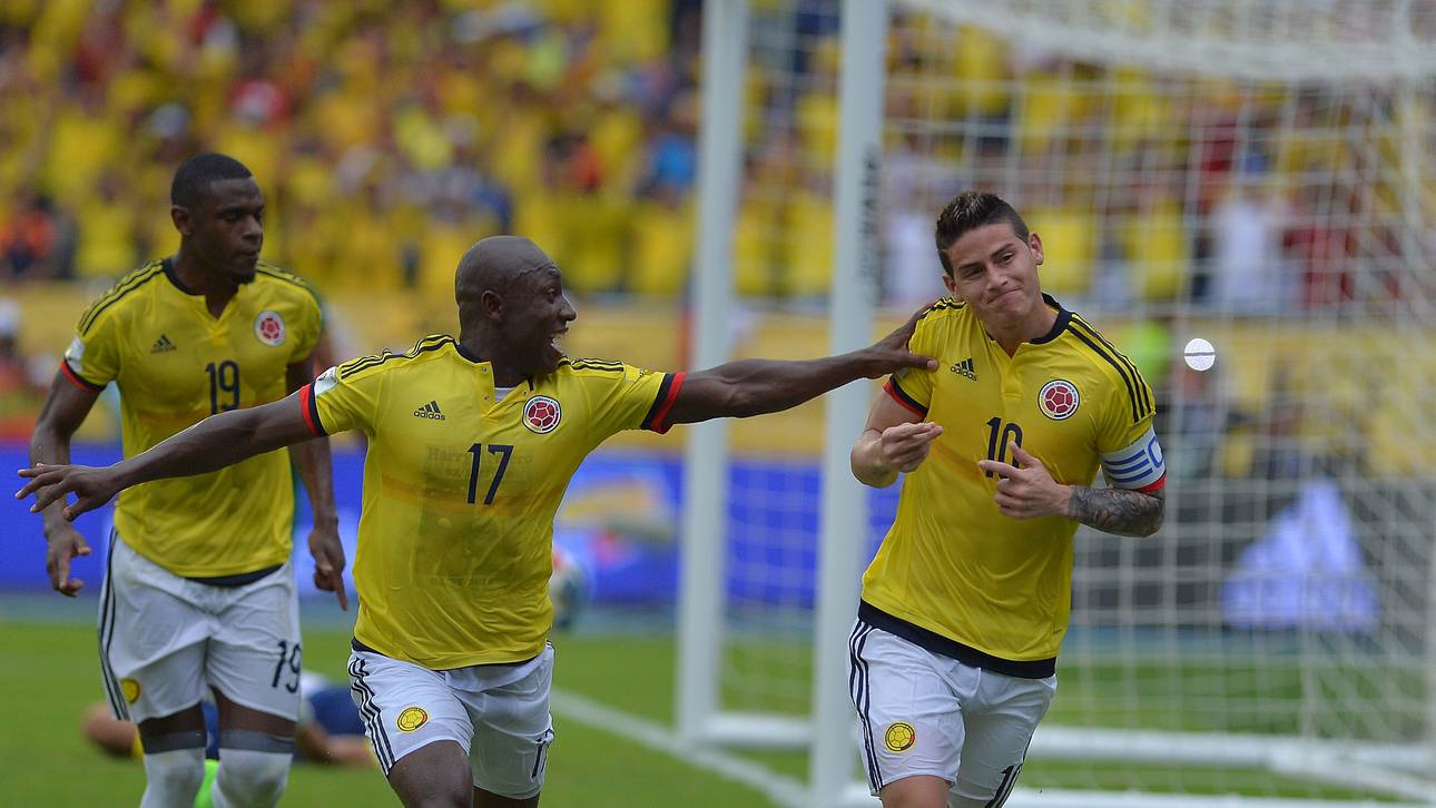 Rodriguez lässt Kolumbien jubeln