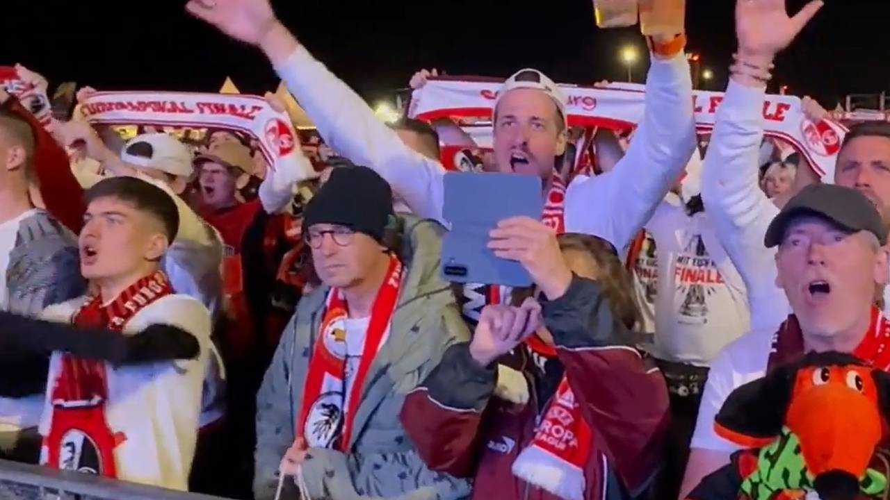 Finale verloren - doch Freiburgs Fans feiern trotzdem