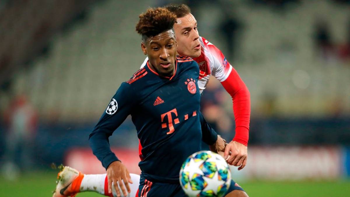 KINGSLEY COMAN: Hatte mit seiner Schnelligkeit immer wieder Vorteile gegenüber den langsamen Belgrad-Verteidigern. Wie so häufig fanden viele seiner Abspiele und Flanken aber nicht den Mitspieler. SPORT1-Note: 3