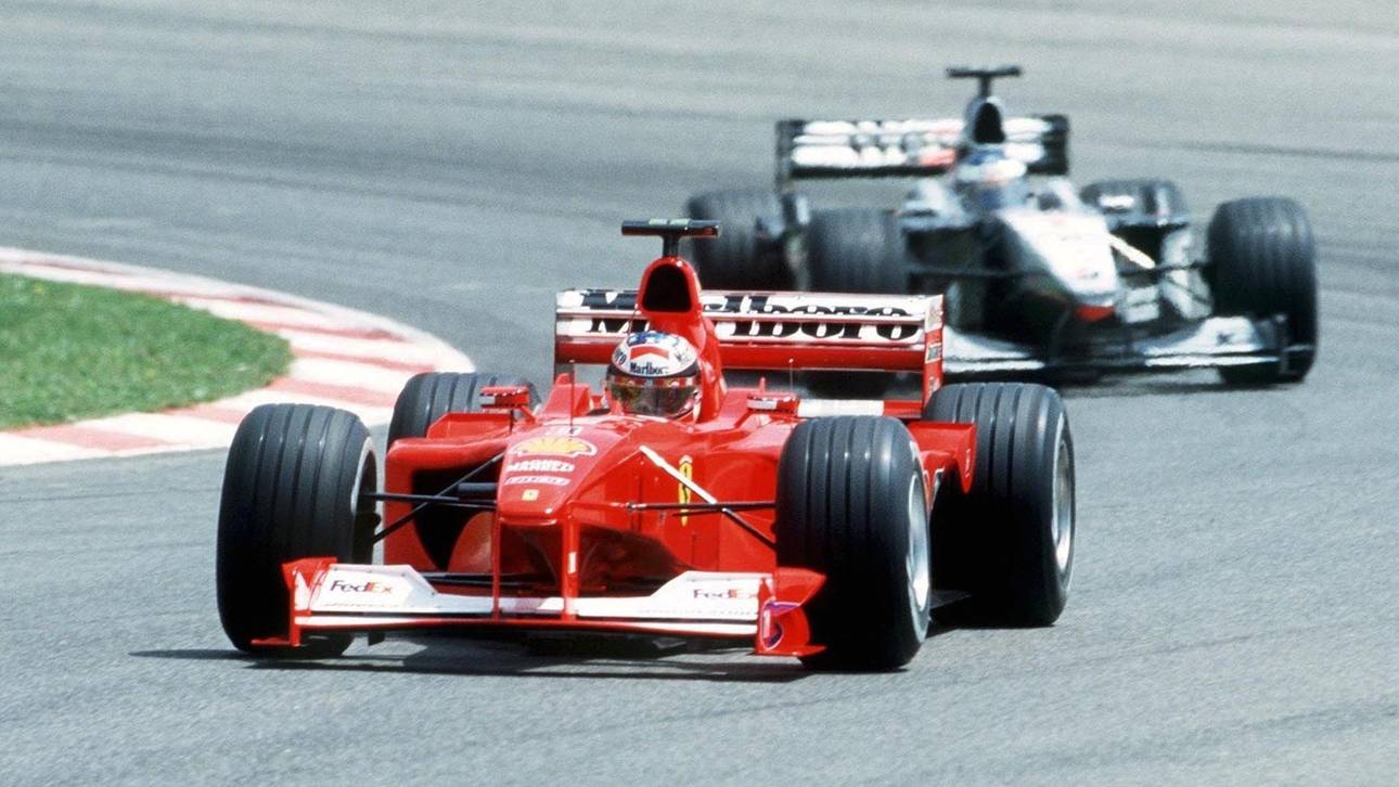 2000 konnte Michael Schumacher das Duell gegen Mika Häkkinen um die Weltmeisterschaft für sich entscheiden