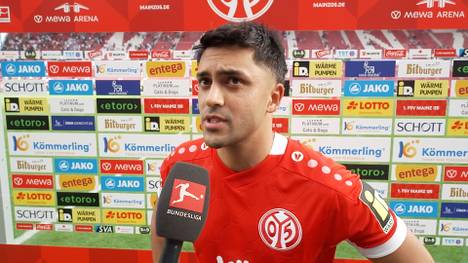 Im Rhein-Main Derby zwischen Mainz 05 und Eintracht Frankfurt verschießt Nadiem Amiri gegen seinen DFB-Kollegen Noah Atubolu einen Elfmeter und besiegelt so die Mainz-Niederlage.