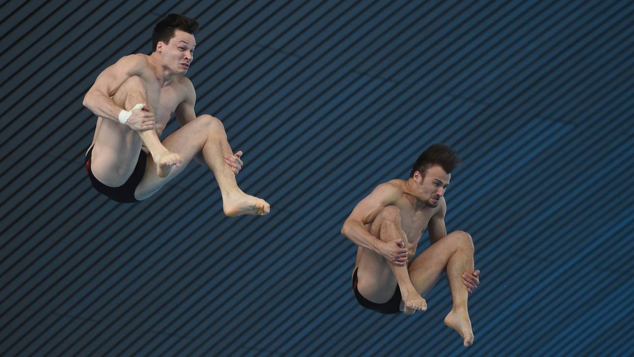 Klein und Hausding auf dem Podium