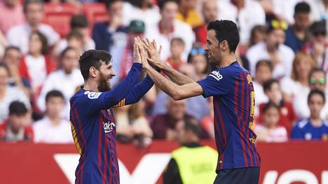 Lionel Messi erkannte früh die Bedeutung von Sergio Busquets für den FC Barcelona