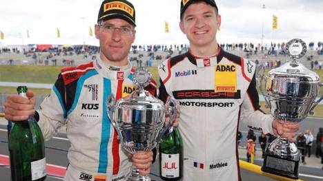 Michael Ammermüller und Mathieu Jaminet sind die Auftaktsieger im GT-Masters 2017