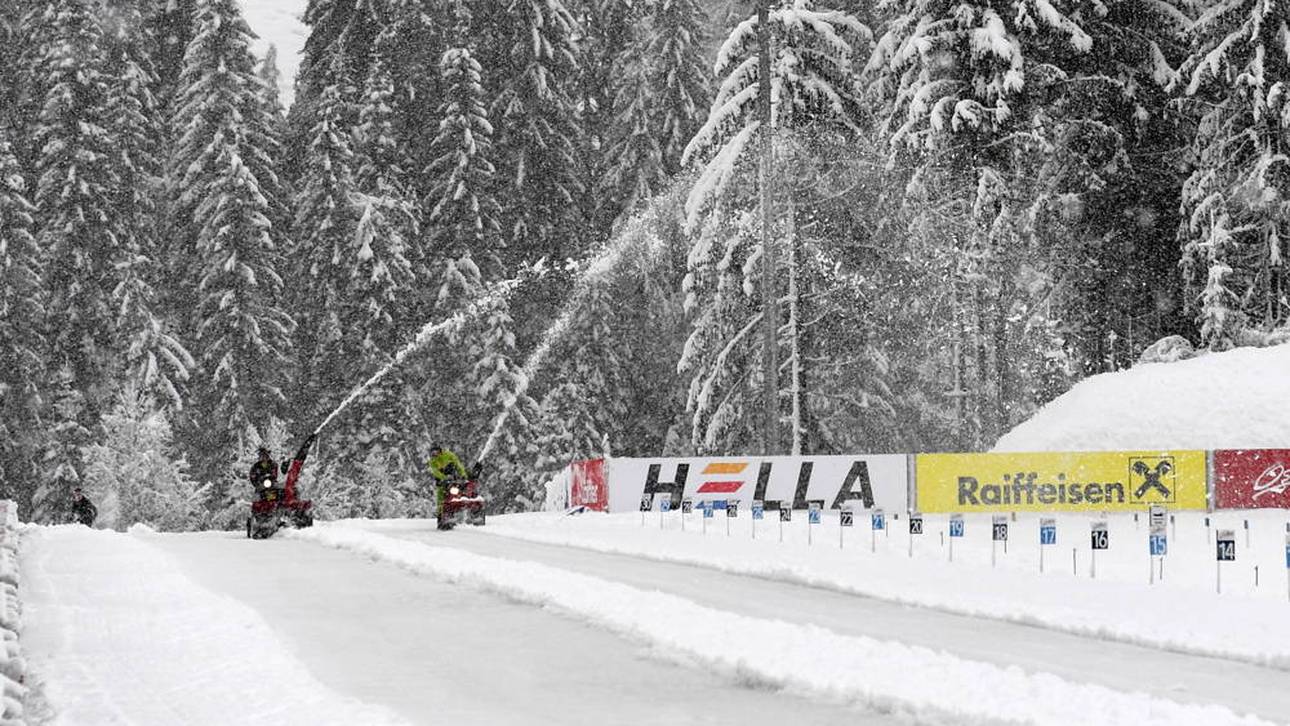 Biathlon-Rennen vertagt: Kurioser Grund