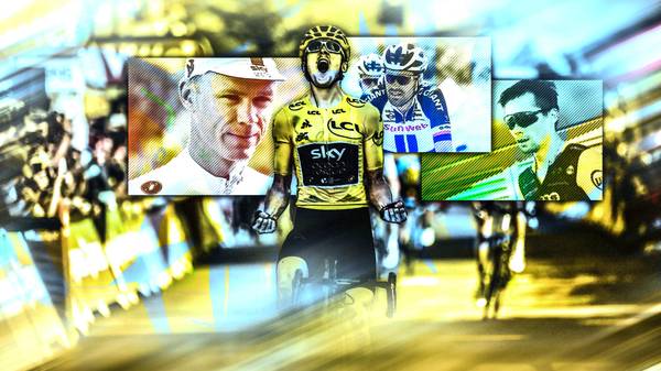 Die Anwärter auf den Sieg bei der Tour de France 2018: Thomas, Froome, Dumoulin, Roglic