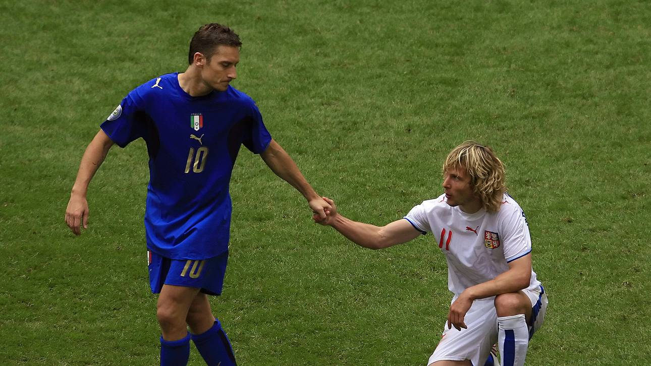 Totti lästert über „Heulsuse“ Nedved