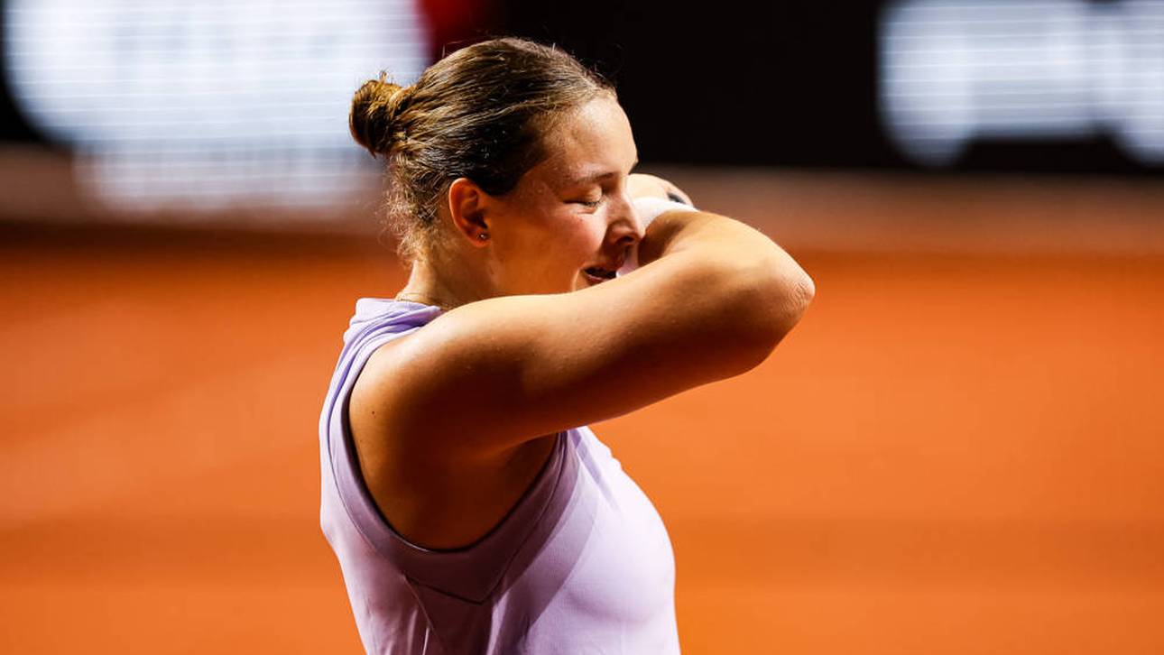 Tränen nach hart erkämpftem Sieg