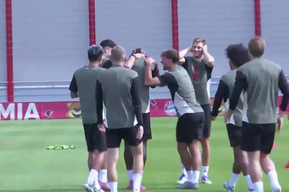 Bayern-Neuzugang wird im Training nicht verschont