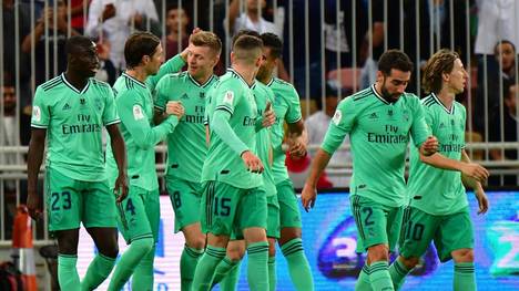 Real Madrid trifft im Finale der spanischen Supercopa auf Stadtrivale Atlético Madrid