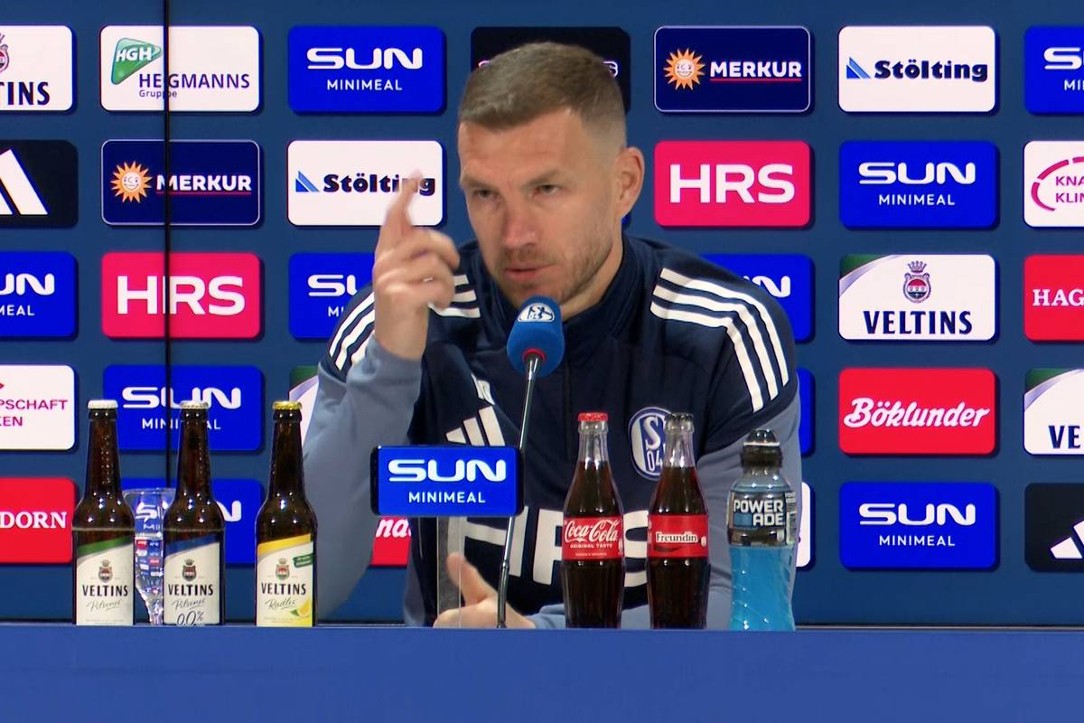 "Du bist krank": Dzeko erklärt Schalke-Entscheidung