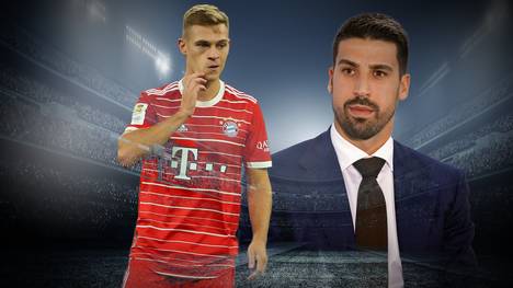 Joshua Kimmich ist für seine bissige und teils aggressive Art auf dem Platz bekannt. Ex-Nationalspieler Sami Khedira fordert den Leader nun allerdings auf, sich auf dem Spielfeld "etwas zurückzunehmen". 