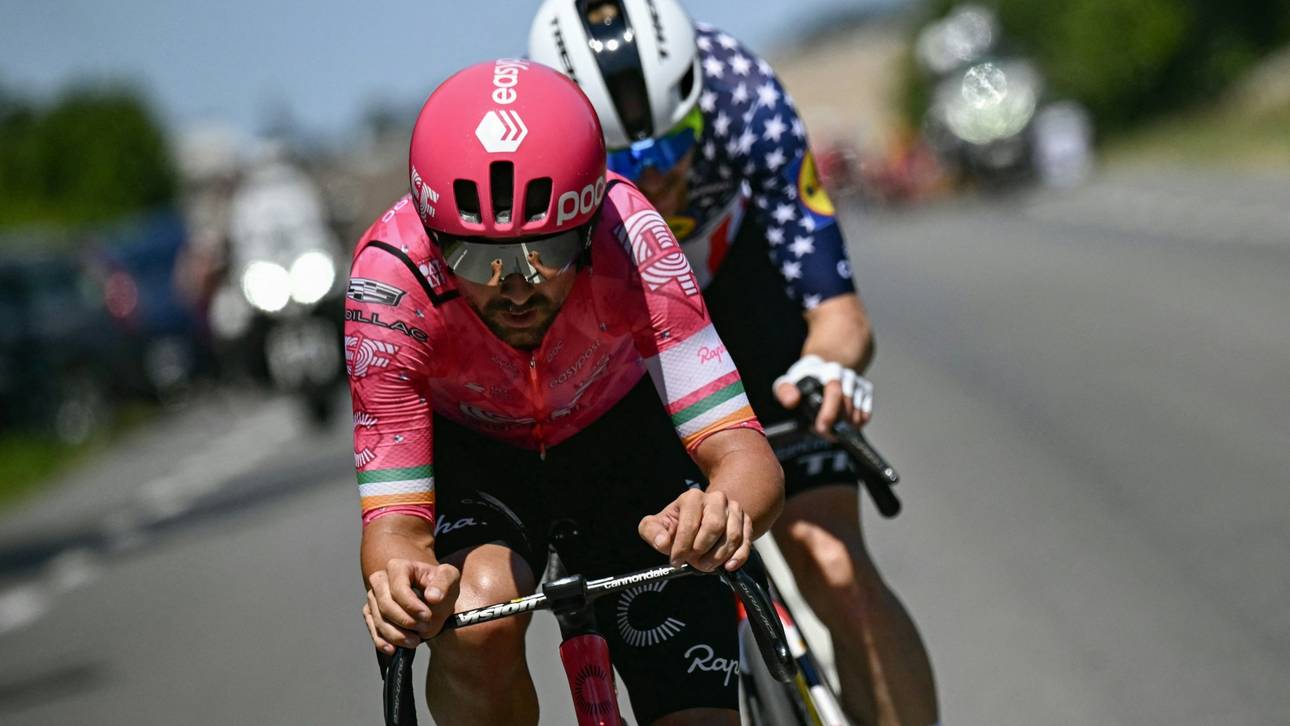 Tour de France: Ausreißer Healy siegt – van der Poel in Gelb