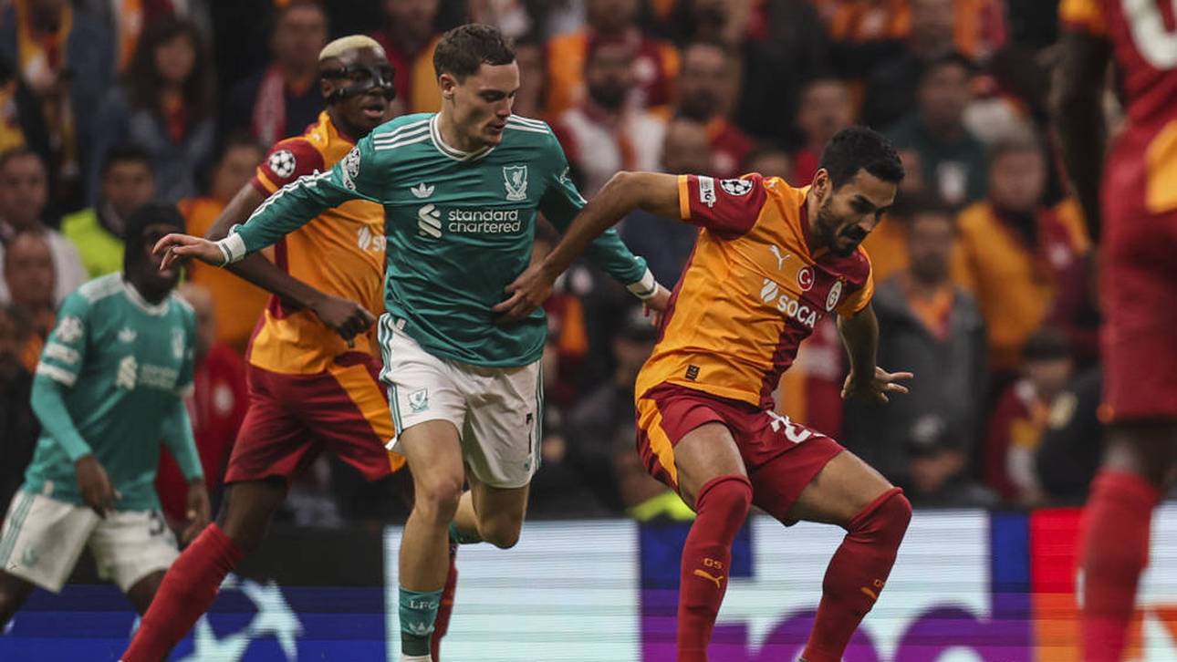 Florian Wirtz und Ilkay Gündogan trafen in der Champions League aufeinander