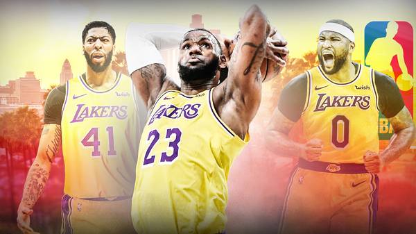 LeBron James, Anthony Davis, DeMarcus Cousins, Los Angeles Lakers