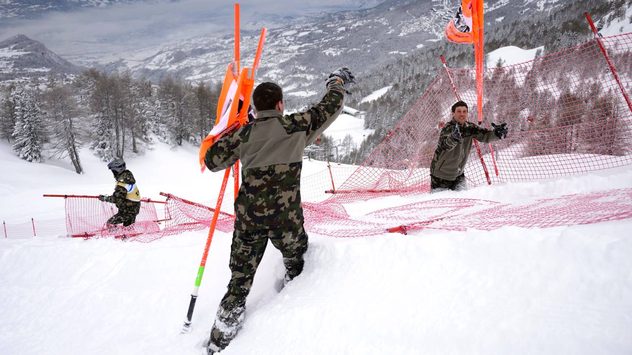 Abfahrt in Crans-Montana abgesagt