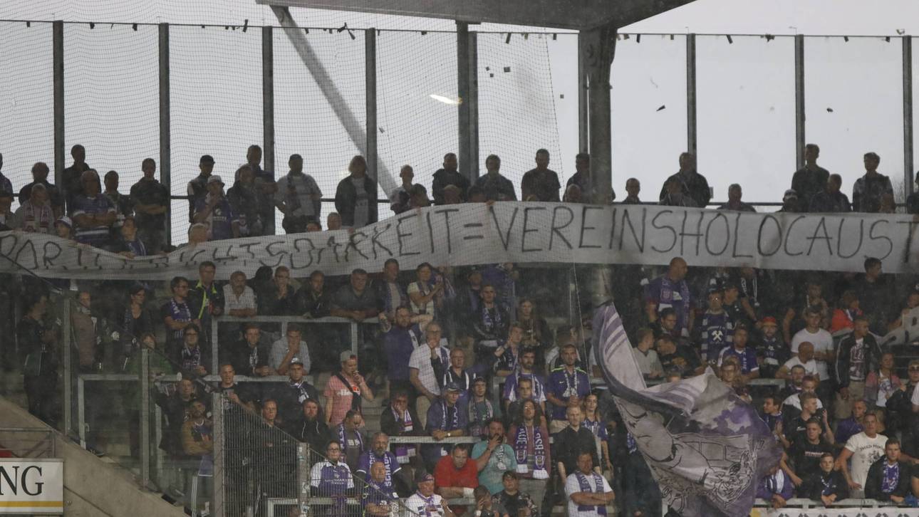 DFB entsetzt von Aue-Banner