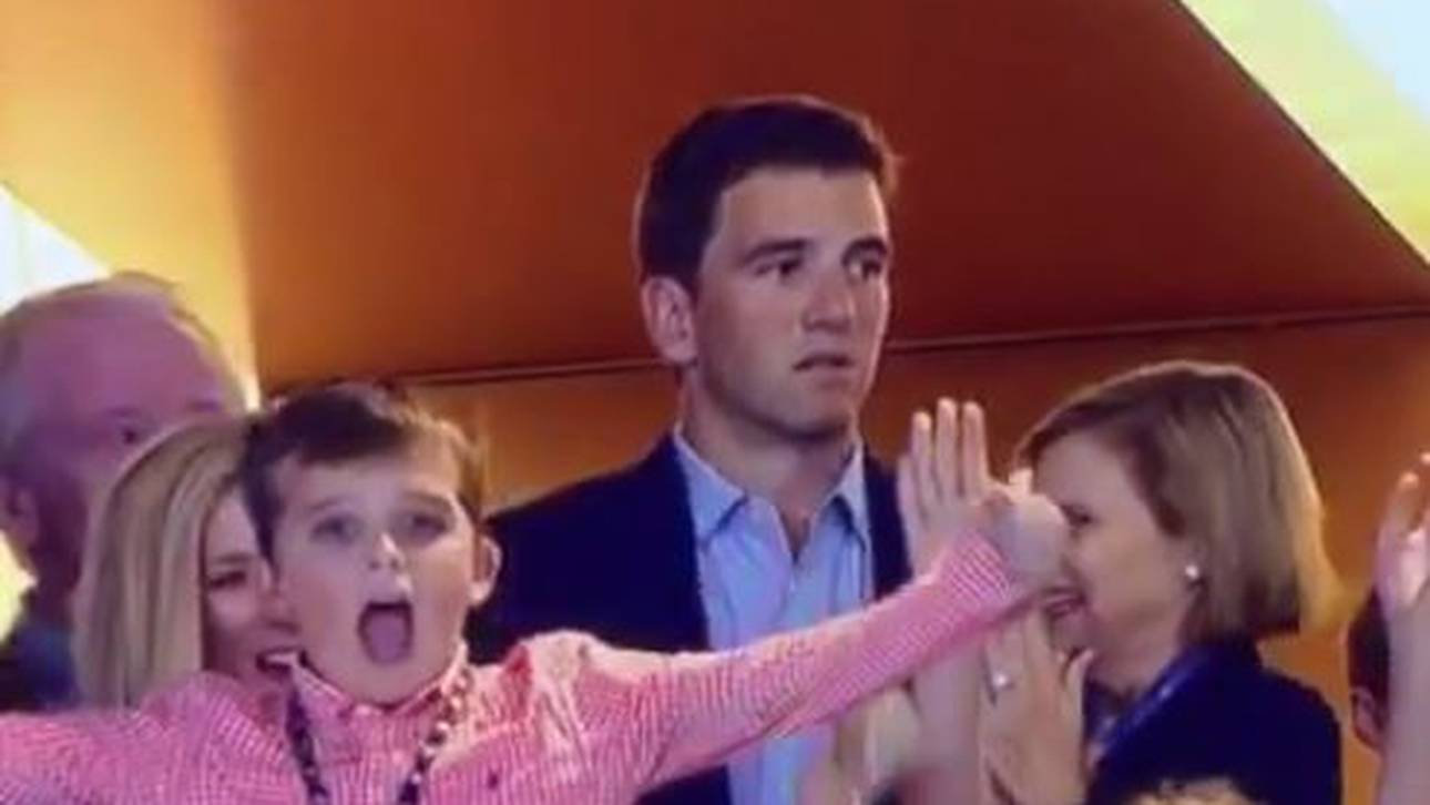 Emotionsloser Eli Manning wird Netz-Hit