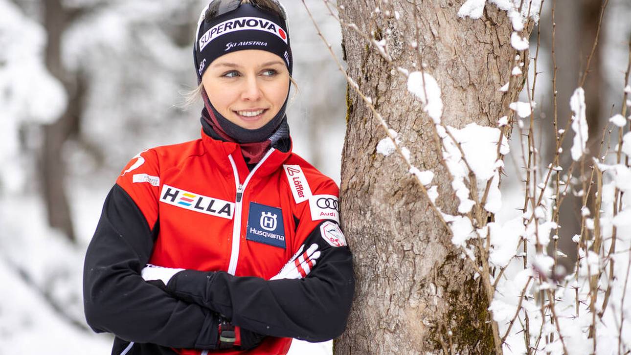 Anna Gandler gilt als großes Biathlon-Talent