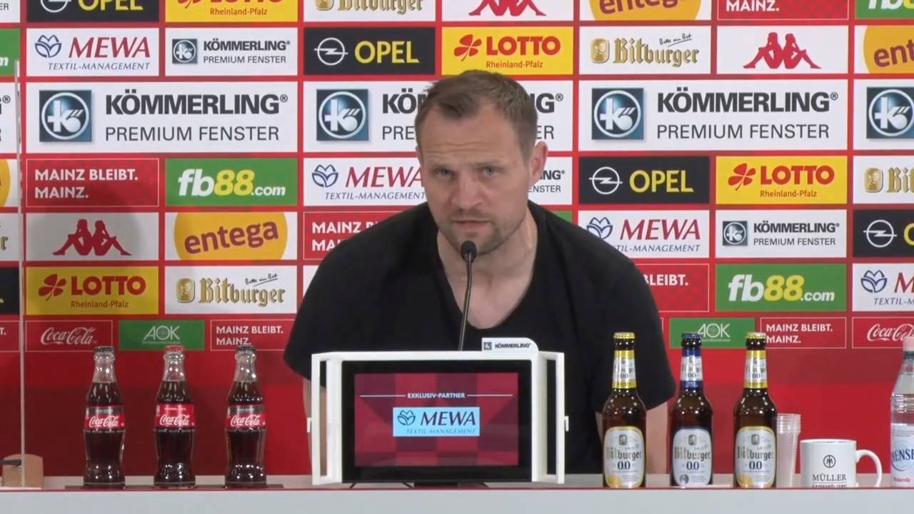 Mainz-Trainer Bo Svensson reagiert gereizt auf Spielbenotung eines Journalisten
