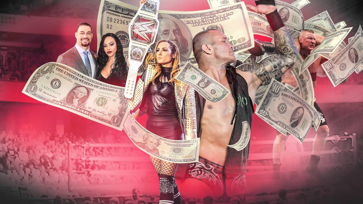 SPORT1 zeigt die zehn Topverdiener unter den WWE-Stars im abgelaufenen Jahr 2019