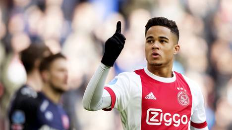 Justin Kluivert erzielte in der vergangenen Saison zehn Tore für Ajax Amsterdam