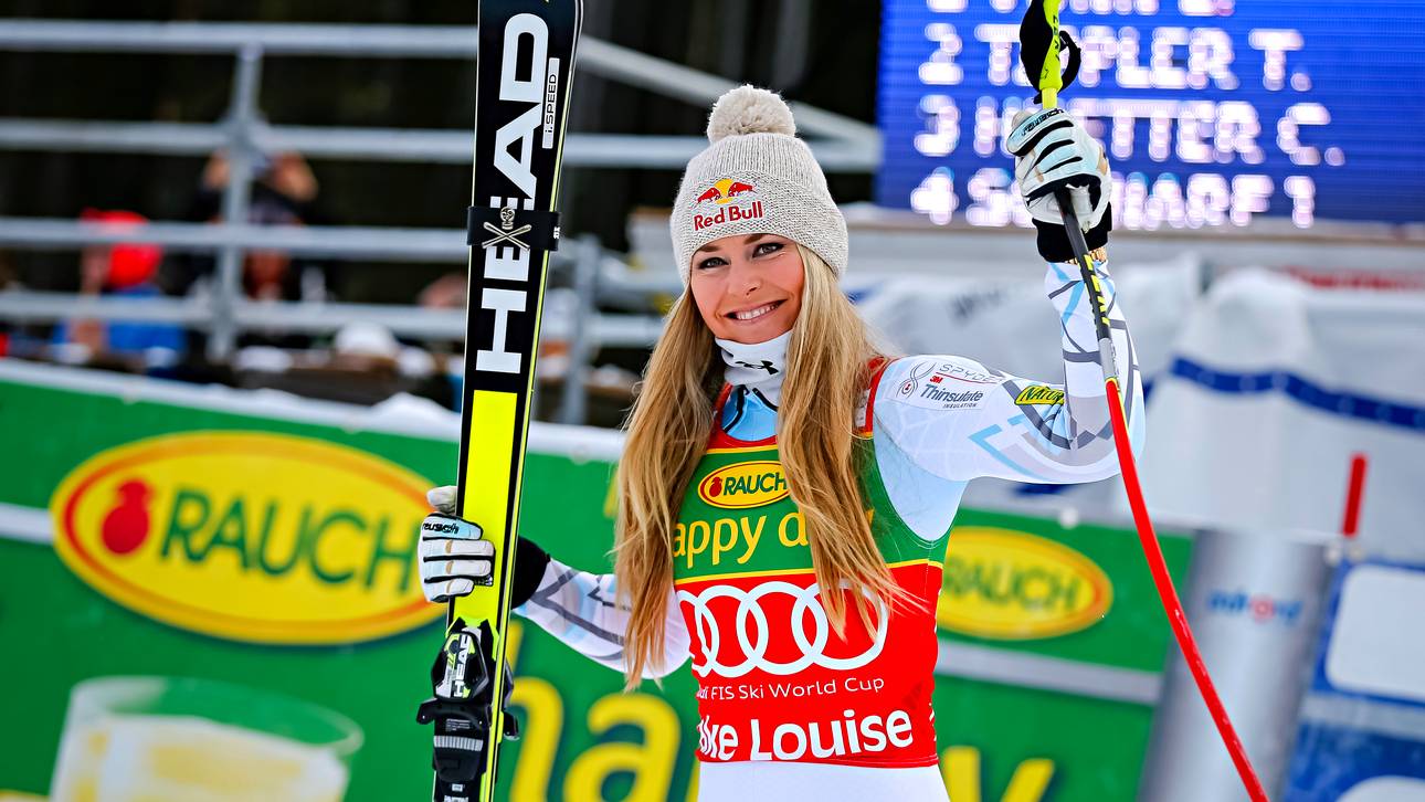 Vonn macht mit Hattrick die 70 voll