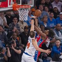 Die New York Knicks um Isaiah Hartenstein wähnen sich in den NBA-Playoffs schon im Viertelfinale. Doch dann läuft bei den Philadelphia 76ers Tyrese Maxey richtig heiß.
