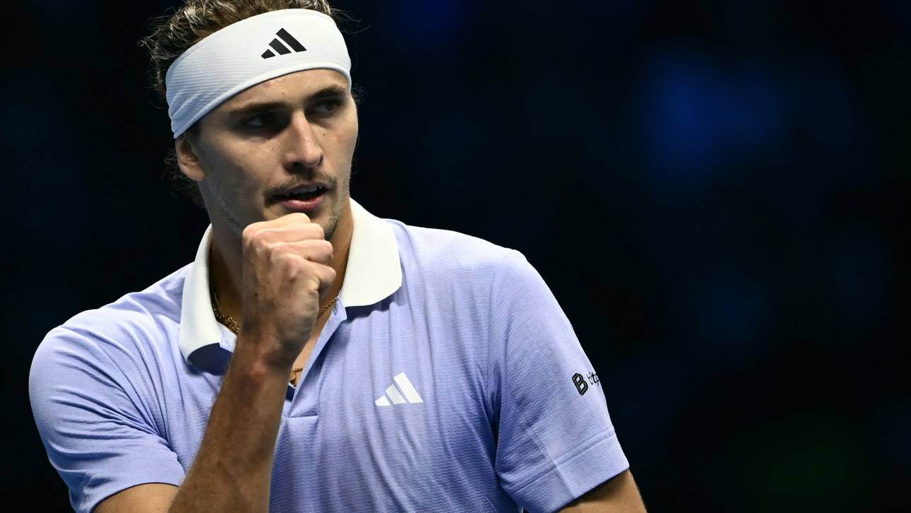 Zweiter Sieg in Turin: Zverev kurz vor Halbfinaleinzug