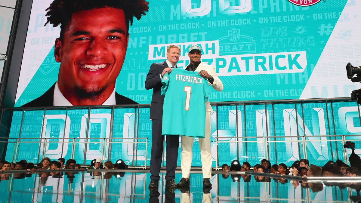 Die weiteren Erstrundenpicks in der Übersicht / Pick Nr. 11 - MINKAH FITZPATRICK (Safety, Alabama) - Miami Dolphins