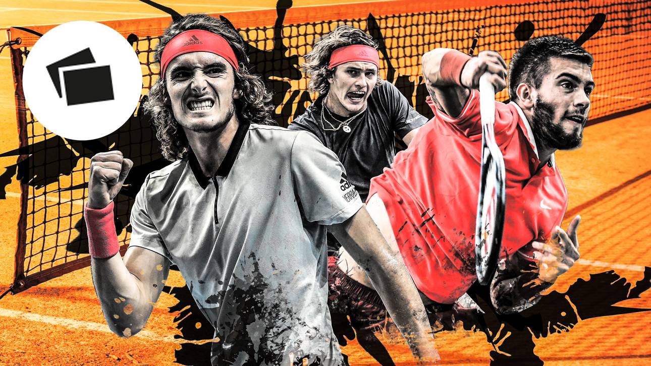 Tennis-Supertalente um Tsitsipas