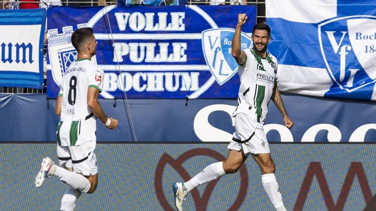 Tim Kleindienst jubelt nach seinem Tor gegen den VfL Bochum