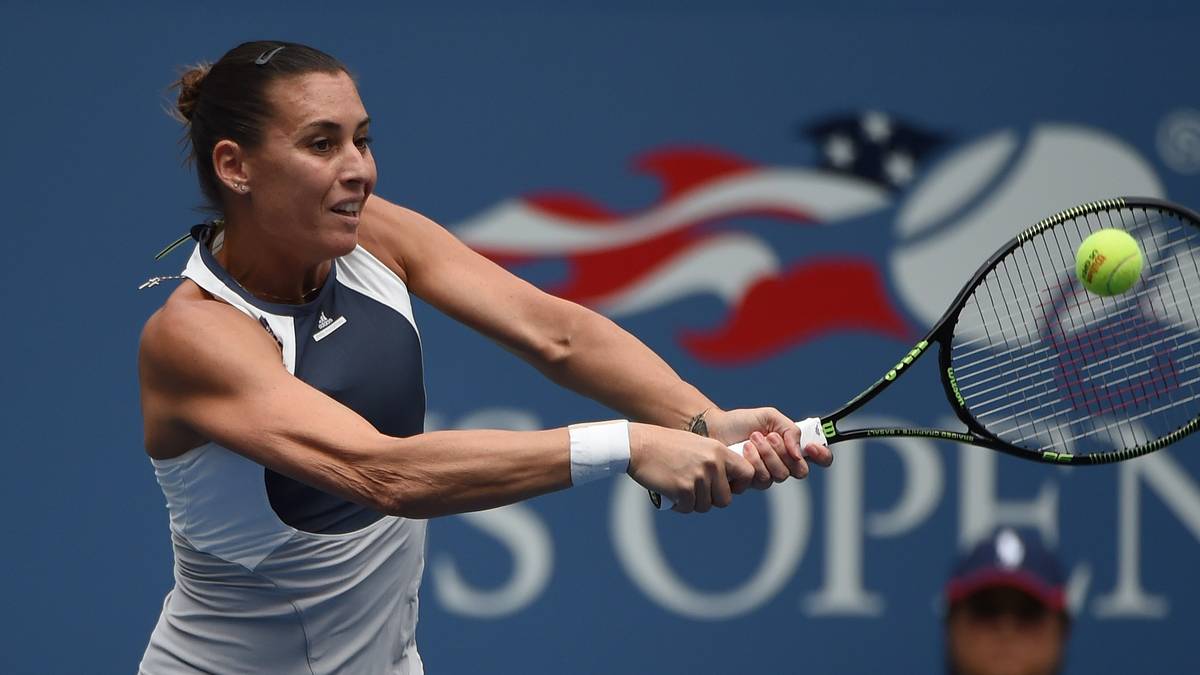 Darauf ist Flavia Pennetta aber gut eingestellt. Im Eilzugtempo gewinnt die Italienerin den ersten Satz