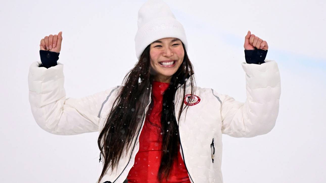 Freute sich auch über Silber: Chloe Kim