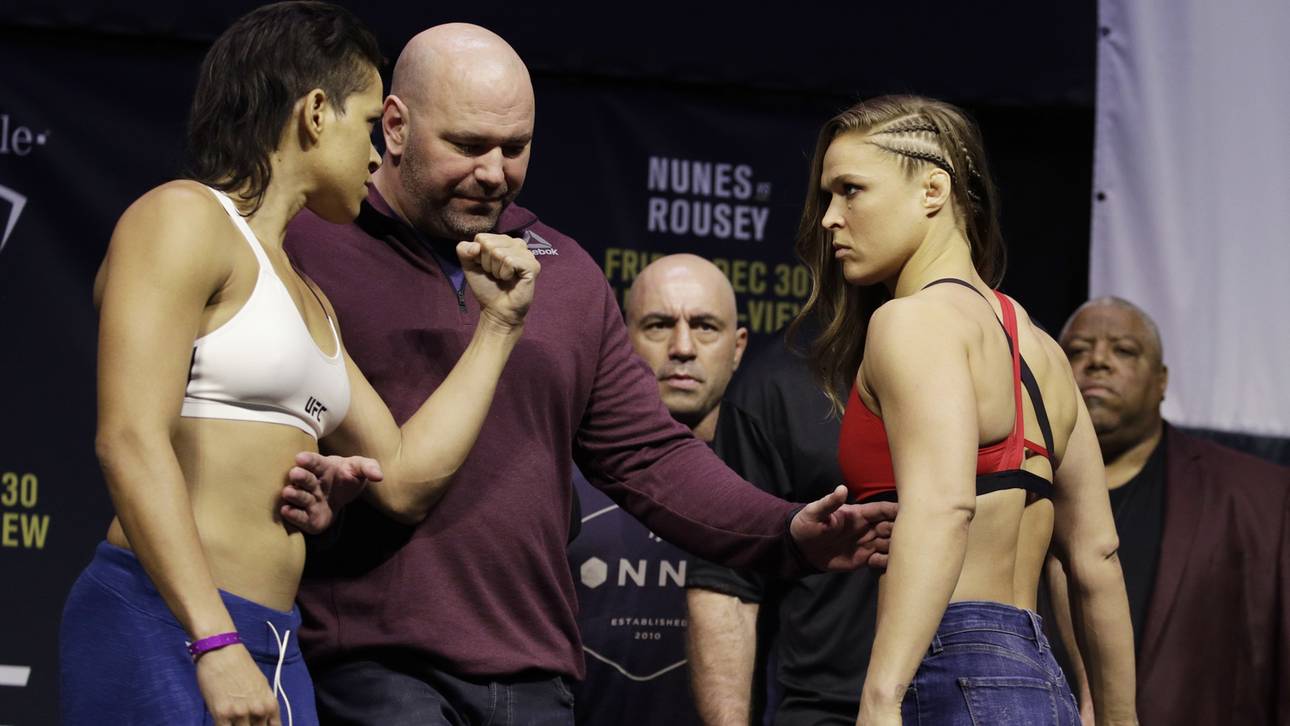 UFC-Queen Rousey stürmt von Bühne