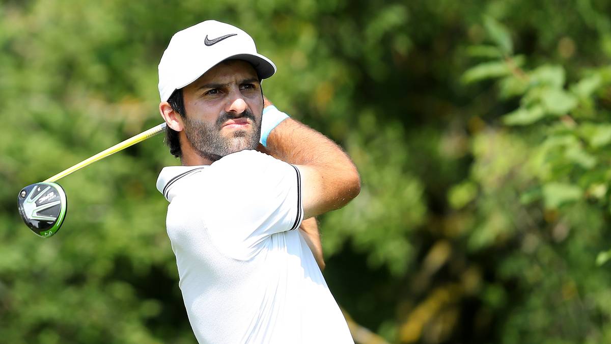 Joel Stalter führt das Feld an. Der Franzose spielt mit 135 Schlägen - neun unter Par - bisher ein klasse Turnier