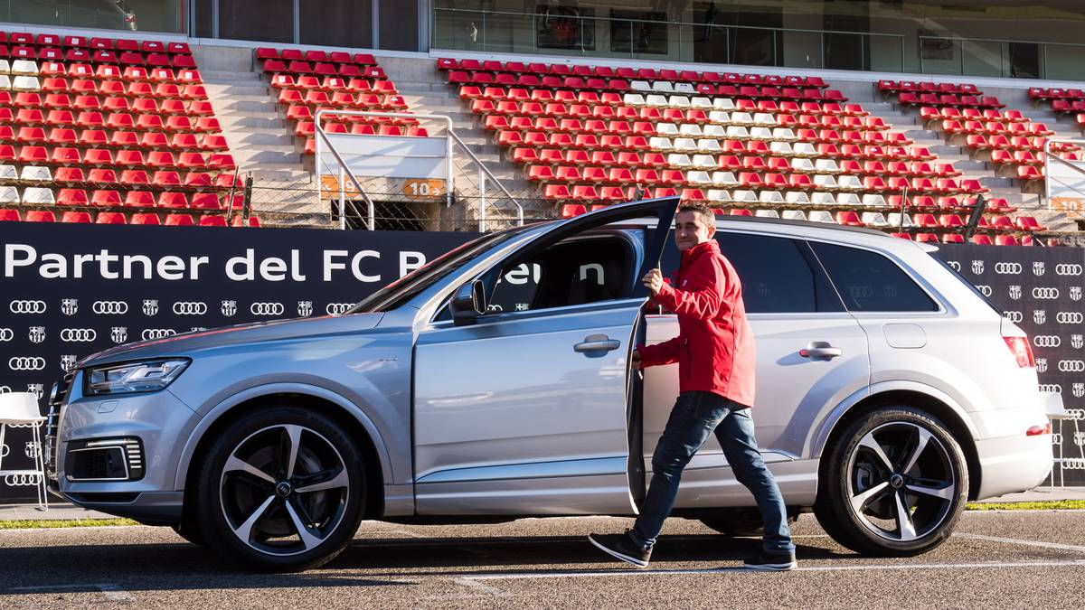 Ernesto Valverde - Q7 e-tron, 373 PS