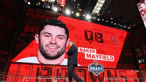 Quarterback Baker Mayfield spielt ab der kommenden Saison für die Cleveland Browns