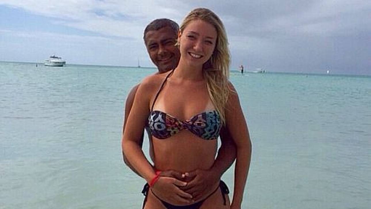 Romario präsentiert seine neue Freundin