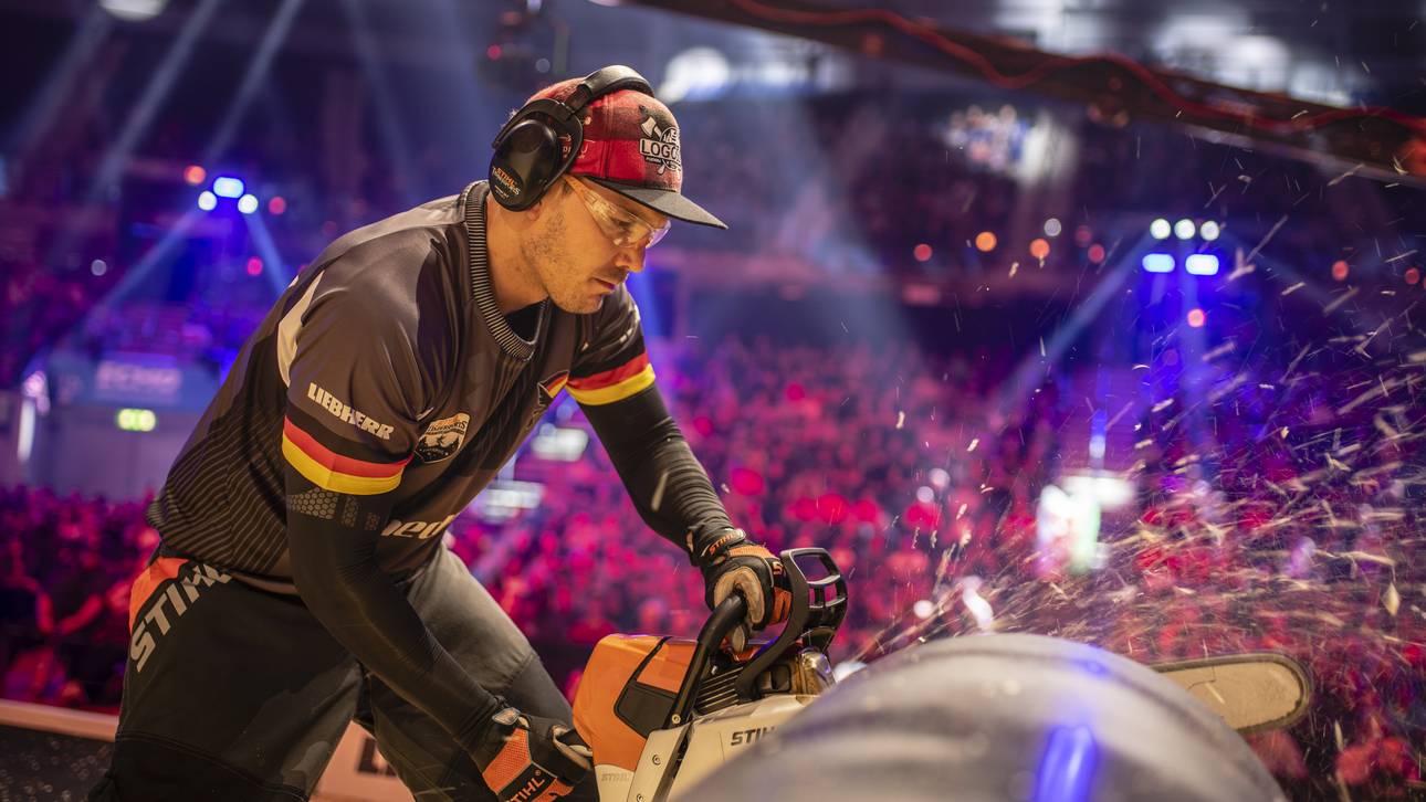 SPORT1 zeigt Timbersports-DM LIVE