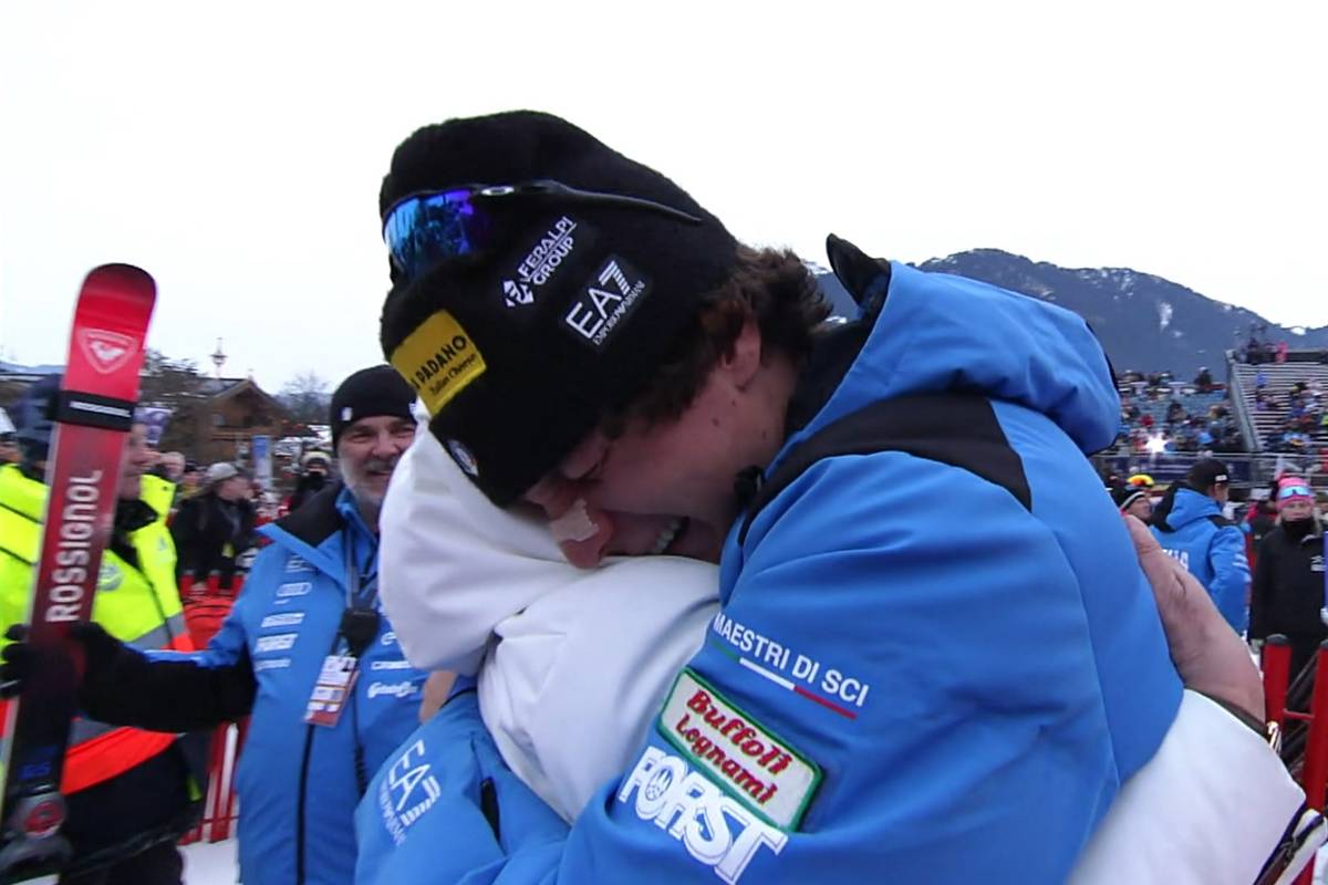 Berührende Szenen nach Streif-Coup