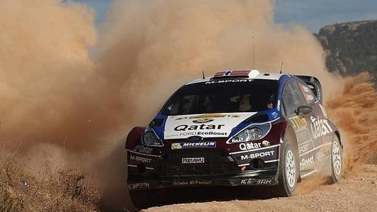 Östberg in Spanien auf Schotter schnell