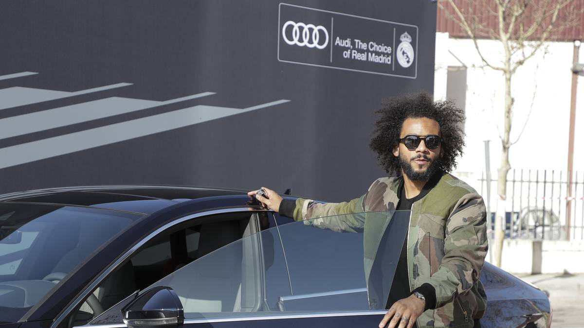 Linksverteidiger Marcelo fährt künftig einen A7 Sportback 50 TDI quattro tiptronic. Listenpreis: 78.085 Euro